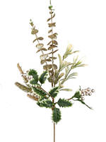 Bollweg Zweig 62cm mit gold.Beeren