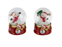 Bollweg Schüttetelkuge 9cm Schneemann