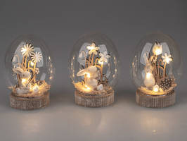 Bollweg Deko-Ei 14cm Ostern+LED