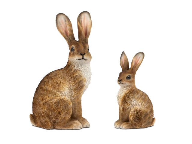 Produktbilder Bollweg Deko-Hase 28cm Handbemalt