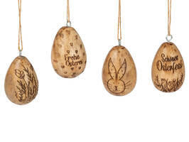 Bollweg Hänger Ei so.7 Mango-Holz