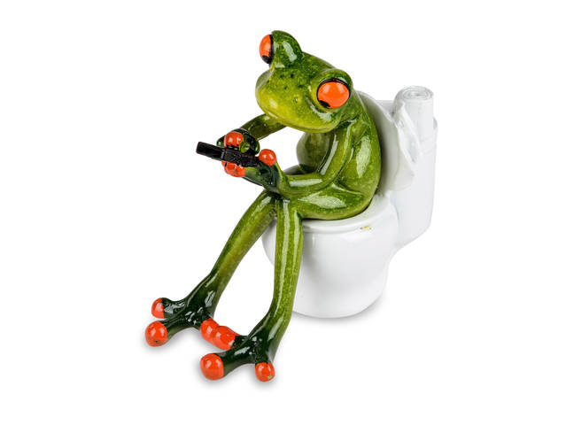 Produktbilder Bollweg Frosch Toilette Hellgrün