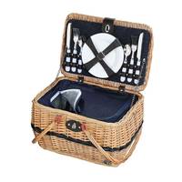 Cilio Picknick-Korb IDRO hellbraun