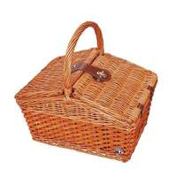 Cilio Picknick-Korb SALERNO rotbraun