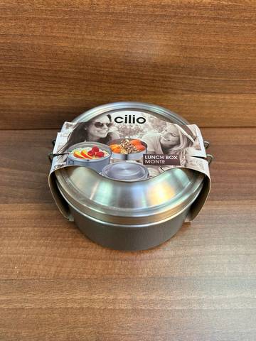 Produktbilder Cilio Lunch Box MONTE rund, anthrazit