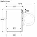 Abbildung Constructa CWF14J05 Stand-Waschmaschine 
