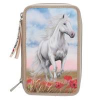 Depesche Miss Melody 3 Fach Federtasche Poppy San