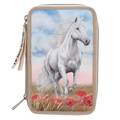 Abbildung Depesche Miss Melody 3 Fach Federtasche Poppy San Standardbild