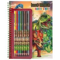 Depesche Dino World Malbuch Mit Buntstiften