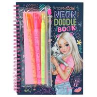 Depesche Topmodel Neon Doodle Malbuch-Set