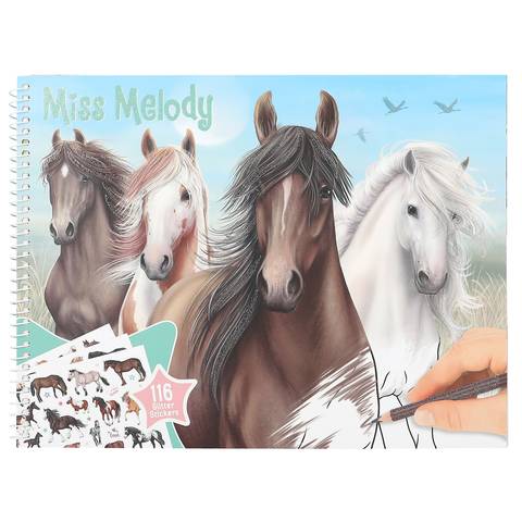 Produktbilder Depesche Miss Melody Pferde Malbuch