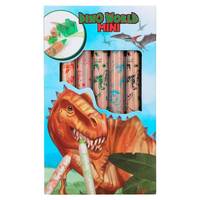Depesche Dino World Mini Dino Buntstifte & Anspit