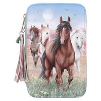 Depesche Miss Melody 3 Fach Federtasche HoofClat
