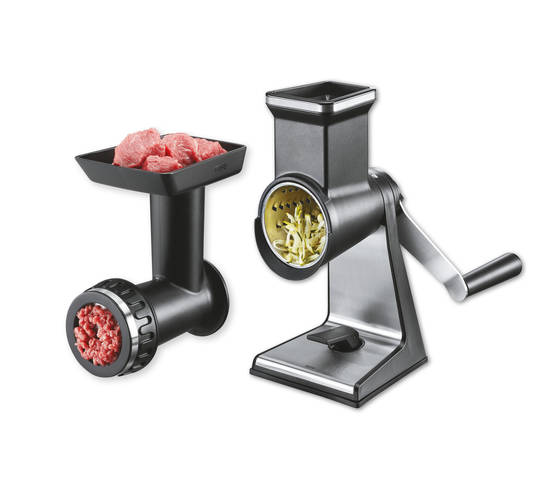 Produktbilder Gefu Set Trommelreibe FleischwolfvorsatzTRANSFORMA®