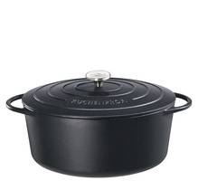 Küchenprofi PROVENCE - Bratentopf oval, 33 cm classic black