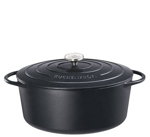Produktbilder Küchenprofi PROVENCE - Bratentopf oval, 35 cm classic black