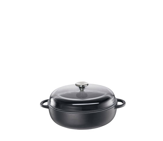 Produktbilder Küchenprofi PROVENCE - Bauernpfanne mit Glasdeckel, 24cm black