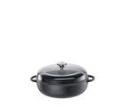 Abbildung Küchenprofi PROVENCE - Bauernpfanne mit Glasdeckel, 24cm black Standardbild