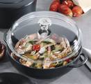 Abbildung Küchenprofi PROVENCE - Bauernpfanne mit Glasdeckel, 24cm black 