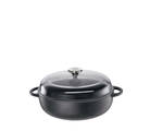 Abbildung Küchenprofi PROVENCE - Bauernpfanne mit Glasdeckel, 28cm black Standardbild