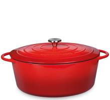 Küchenprofi PROVENCE - Bratentopf oval, 35 cm classic red