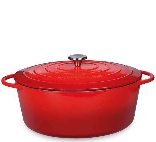 Produktbilder Küchenprofi PROVENCE - Bratentopf oval, 33 cm classic red