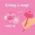Abbildung Legami Leuchtender Kugelschreiber - Writing is Magic 