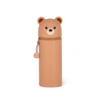 Legami 2-in-1-Federmäppchen aus Silikon-Kawaii-TEDDY BEAR