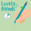 Abbildung Legami Gelstift - Lovely Friends - DINO 