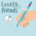 Abbildung Legami Gelstift - Lovely Friends - LLAMA 