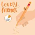 Abbildung Legami Gelstift - Lovely Friends - TIGER 