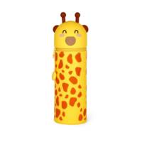 Legami 2-in-1-Federmäppchen aus Silikon - Kawaii- GIRAFFE