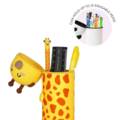 Abbildung Legami 2-in-1-Federmäppchen aus Silikon - Kawaii- GIRAFFE 