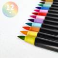 Abbildung Legami Set mit 12 Pinselstiften - Brush Markers - PASTEL 