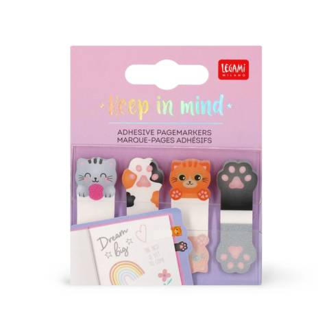 Produktbilder Legami Selbstklebende Seitenmarkierungen - KITTY
