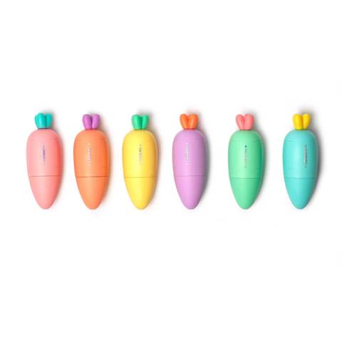 Produktbilder Legami Mini-Textmarker im 6er-Set - Carrate Team