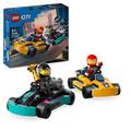 Abbildung Lego City Go-Karts mit Rennfahrern 