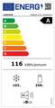 Abbildung Liebherr CBNbda 572i-22 Stand-Kühl-/Gefrierkombination Energielabel groß