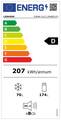 Abbildung Liebherr ICBNdi 5123-22 Einbau-Kühl-/Gefrier-Kombination Energielabel groß