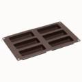 Abbildung Lurch Flexiform Müsliriegel 30x17,5cm 6fach braun Standardbild