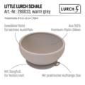 Abbildung Lurch Little Lurch Schale warm grey 