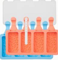 Lurch Popsicle IceForm Triangle 2er Set aquamarine/peach