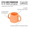 Abbildung Lurch Little Lurch Trinkbecher soft apricot 