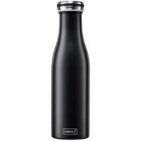 Lurch Isolier-Flasche Edelstahl 0,5l mattschwarz