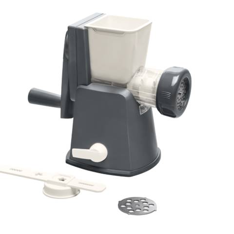 Produktbilder Lurch Base&Soul Drehwolf steingrau/weiß