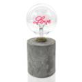 Abbildung Mea living Lucia - Tischleuchte  LED-Lampe „Love", pink Standardbild