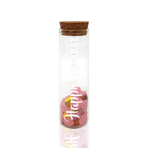 Produktbilder Mea living Geldgeschenk Röhrchen "HAPPY BIRTHDAY" Rosa