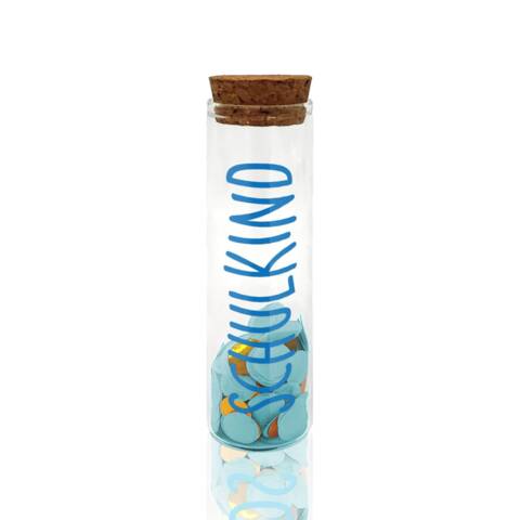 Produktbilder Mea living Geldgeschenk Röhrchen "SCHULKIND" Blau