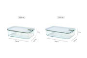 Abbildung Mepal Glas Frischhaltedose EasyClip 2250 ml - Nordic sag 