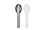 Abbildung Mepal Bestek-Set Ellipse 3-teilig - Nordic Black 